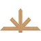 Ekena Millwork Kennewick Timber Gable Bracket, Western Red Cedar, 60"W x 32"H x 1 1/2"D x 5 1/2"F, 13/12 Pitch GBW060X32X0206KEN00SWR - alternate 1